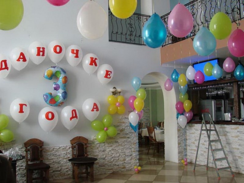 оформлення день народження дівчинці