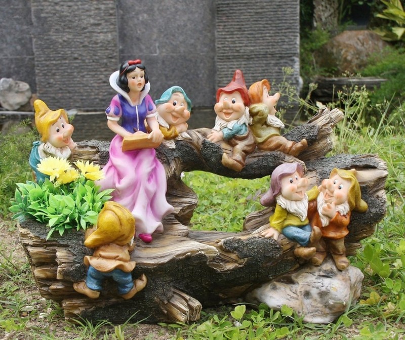 фигурки из камня для дачи
